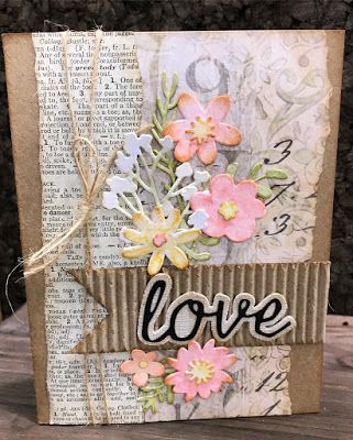 Vintage Homemade Cards, Mixed Media Cards Ideas, Funky Florals, Supernatural Sam Winchester, Sizzix Cards, Collage Cards, New Birthday, Tim Holtz Cards, Mug Shot