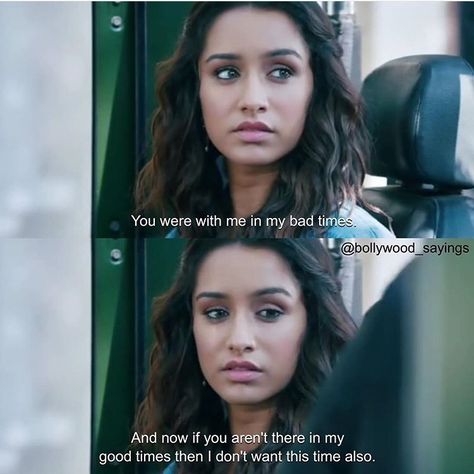 Ek villian Bollywood Moments, Bollywood Scenes, Movie Snap, Movies Dialogues, Bollywood Love Quotes, Aashiqui 2, I Am Quotes, Expect Nothing, Movie Dialogues