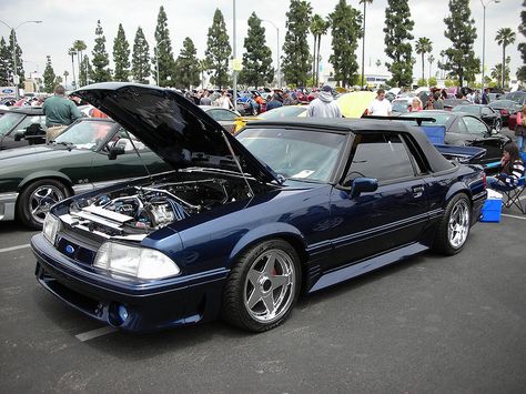 FORD MUSTANG FOXBODY CONVERTIBLE | Flickr - Photo Sharing! Foxbody Mustang, Mustang Art, 93 Mustang, Fox Mustang, Mustang Lx, Tractor Pictures, Mustang Parts, Lowrider Trucks, Ford Mustang Cobra