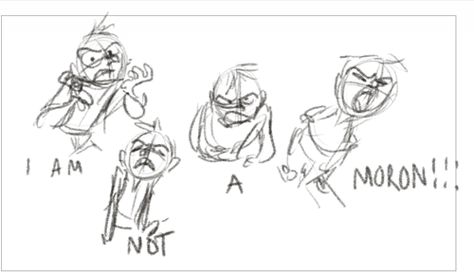 TVPaint/Animation Ramblings, Rough Poses Animation Thumbnails, Tvpaint Animation, Humanoid Sketch, Art