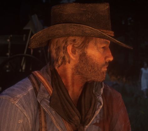 THE SIDE PROFILE? HELLO Cowboy Side Profile, Arthur Morgan Side Profile, Read Dead, Side Profile, Profile View, Red Dead Redemption, Favorite Person, Art Reference, Siding