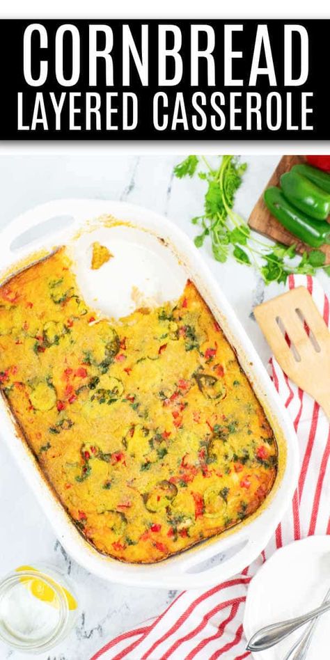 Layered Cornbread Casserole, Cornbread Cheese, Cornbread Dinner, Chicken Cornbread, Tamale Pie, Cornbread Casserole, Recipes Mexican, Mexican Casserole, Cheese Chicken