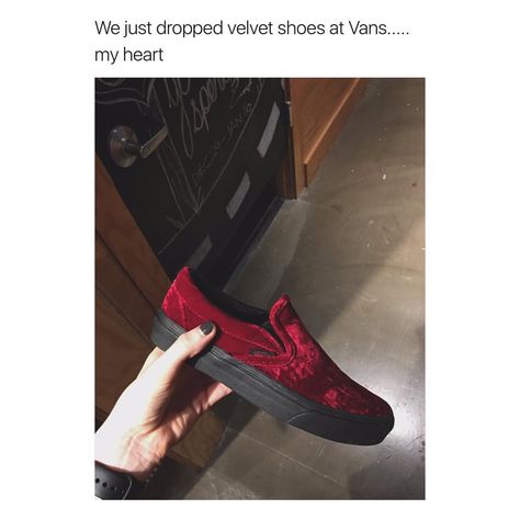 See this Instagram photo by @relationships.usa • 204.8k likes Velvet Vans, Tv Static, Suede Vans, Vans Red, Velvet Shoes, Vans Slip On, Women's Vans, Velvet Fashion, Red Suede