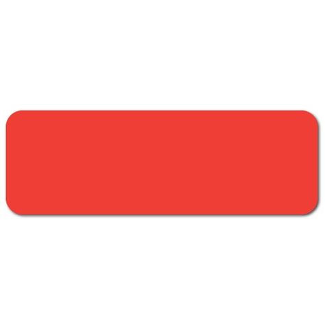 Fluorescent Red Blank Rectangle Stickers Rectangle Stickers, Red Blank, 100 Stickers, Quote Artwork, Blank Labels, Quick Quotes, Cd Cover, Book Awards, Printing Labels