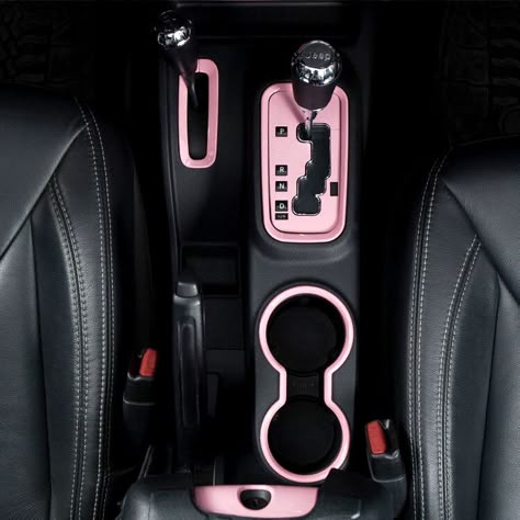 Wrangler Car, Auto Jeep, Pink Car Accessories, Chip Foose, Pink Jeep, Jeep Wrangler Accessories, Girly Car Accessories, Wrangler Jeep, Cars Jeep