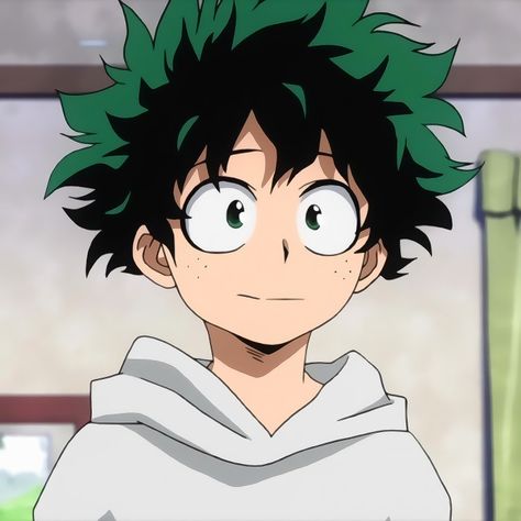 Izuku Midoriya, Anime Character, The Story, Lemon, Green, Hair, Anime, Black, Santos