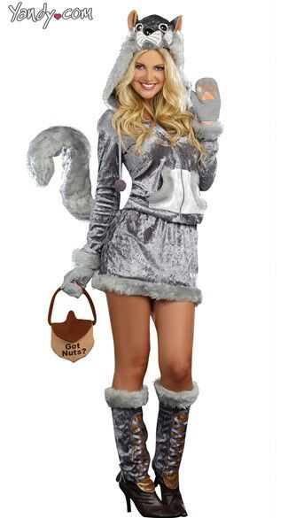 Squirrel costume Fantasia Plus Size, Big Bad Wolf Costume, Wolf Halloween Costume, 90 Women, Wolf Dress, Werewolf Costume, Party City Costumes, Fairy Tale Costumes, Wolf Costume