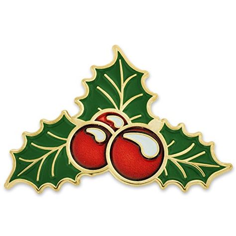 PinMarts Christmas Holly Berry Xmas Mistletoe Holiday Lapel Pin *** You can get more details by clicking on the image.(This is an Amazon affiliate link and I receive a commission for the sales) Procreate Christmas, Dry Clay Jewelry, Christmas Plant, Christmas Plants, Holiday Pins, Holly Berry, Plant Tree, Event Decoration, Christmas Pins