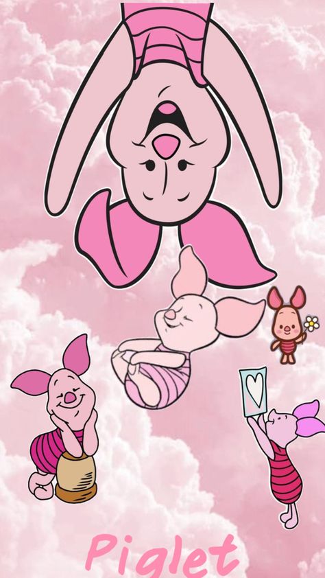 Piglet Aesthetic, Piglet Wallpaper, Winnie Phoo, Piglet Disney, Winnie The Pooh Drawing, Piglet Winnie The Pooh, Tom And Jerry Pictures, Disney Pooh, Winnie The Pooh Pictures