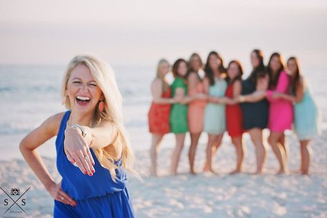 Bachelorette Party Pictures, Fort Morgan Alabama, Party At The Beach, Bachelorette Shots, Bridal Shower Photography, Bachelorette Party Photo, Bridesmaid Poses, Group Picture Poses, Gulf Shores Beach