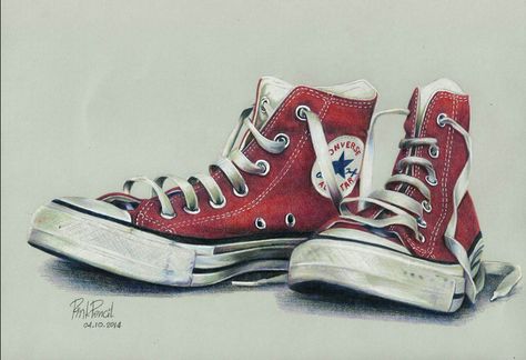 converse shoes drawing Drawing On Converse, Converse Rouge, Converse Drawing, Muses Shoes, Converse Design, Grunge Shoes, Art Pinterest, Red Converse, Shoes Drawing