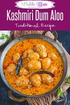 Kashmiri Dum Aloo, Aloo Dum, Kashmiri Recipes, Curry Vegetarian, Cook Ideas, Dum Aloo, Veg Recipe, Aloo Recipes, Ginger Powder