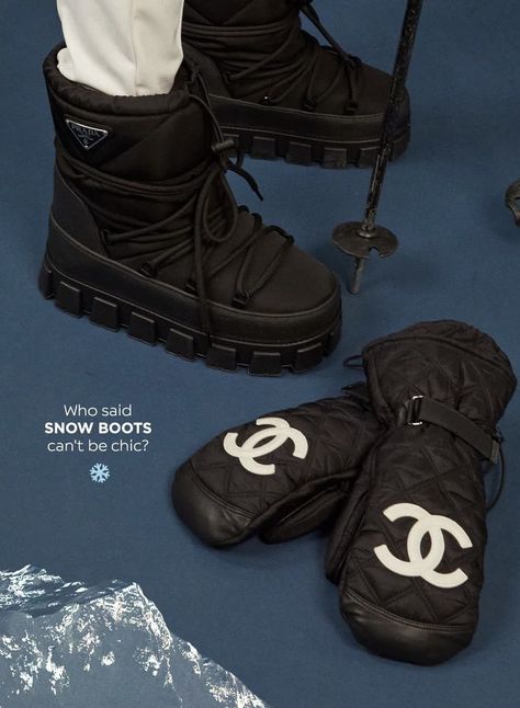 Snow Boots Outfit, Cortina D'ampezzo, Ski Bunnies, Luxury Ski, Jackson Hole, Ski Trip, Prada Shoes, Boots Outfit, Shoes Winter