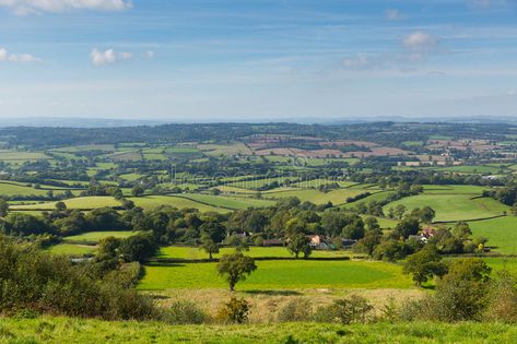 Blackdown Hills east Devon countryside view from East Hill near Ottery St Mary. #Sponsored , #Ad, #AFFILIATE, #east, #Blackdown, #Hills, #Devon Luxury Glamping, Luxury Cottage, Breathtaking Places, St Mary, Landscape Photos, Garden View, Most Beautiful Places, Devon, Places To See