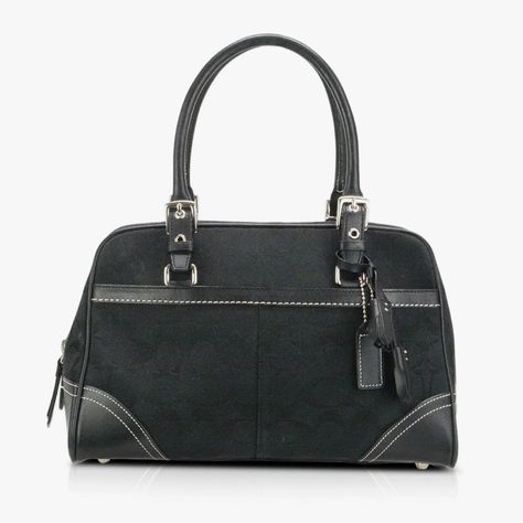 Wonderful Pre-Owned Smaller Authentic Couch Purse! I Adore This Purse, It’s Just A Lil Too Small For What I Carry. Branding Coach, I Carry, Coach Bag, Black Canvas, Canvas Leather, Kate Spade Top Handle Bag, Coach Bags, Black Gray, Satchel