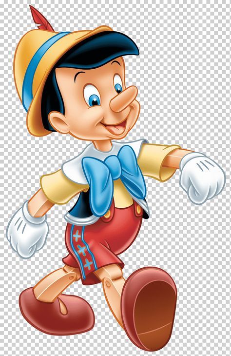 Disney Sidekicks, Mickey Mouse Illustration, Pinocchio Disney, Disney Png, Carlo Collodi, Disney Character Drawings, Walt Disney Characters, Jiminy Cricket, Classic Disney Characters