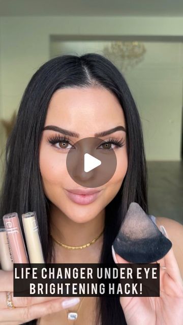 Concealer Hacks Under Eyes, How To Set Under Eye Concealer, How To Use Setting Powder, How To Use Corrector Makeup, Peach Corrector Under Eyes, Under Eye Makeup Tips Concealer, Bright Concealer Under Eyes, No Crease Concealer Under Eyes, Pink Setting Powder