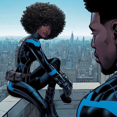 Black Women Superheroes, Black Comics Character Design, Black Superhero Costume, Black Comic Book Characters, Black Female Super Heroes, Black Woman Superhero, Black Female Superhero, Black Ocs, Luke Cage Marvel