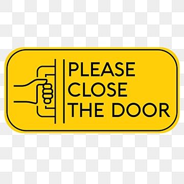 Please Close The Door Sign, Close The Door Sign, Big Doors, Ribbon Banner, Scenery Nature, Close Up Photography, Beautiful Scenery Nature, Closed Doors, Free Vector Graphics