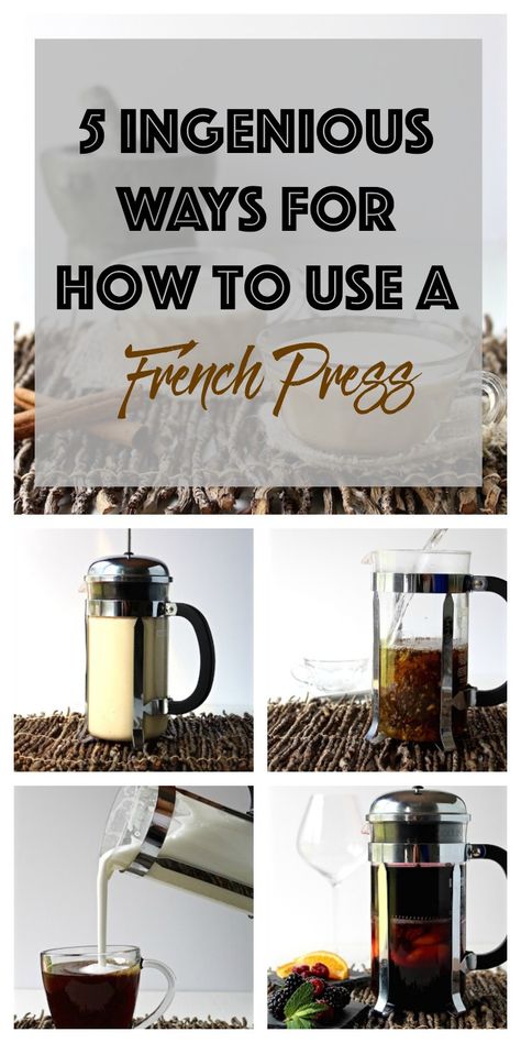 Cold Brew In French Press, How To Use A French Press, French Press Coffee How To Make, French Press Recipes, Man Recipes, Coffee Guide, French Press Coffee Maker, Cold Treats, Coffee Grinds