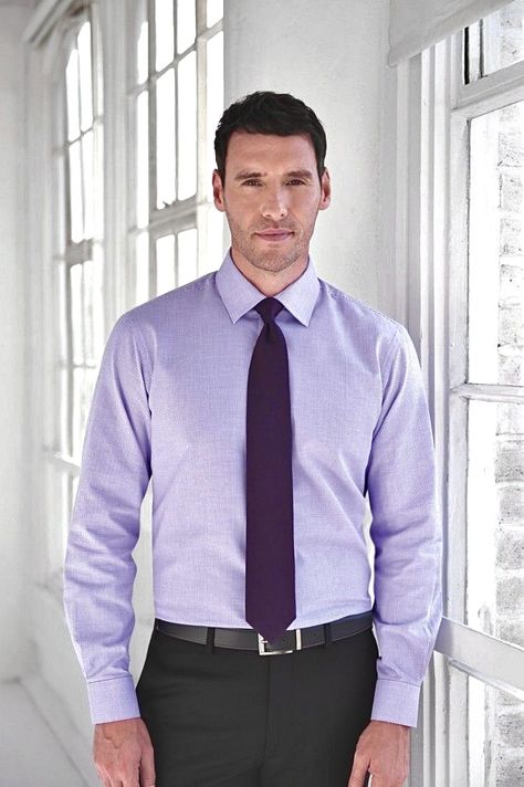 Lilac Shirt Outfit Men, Purple Shirt Outfit Men Formal, Purple Shirt Outfit Men, Shirt Outfit Men Formal, Purple Shirt Outfit, Purple Shirt Outfits, Men Formal Outfit, Casual Dress Attire, Lilac Shirt