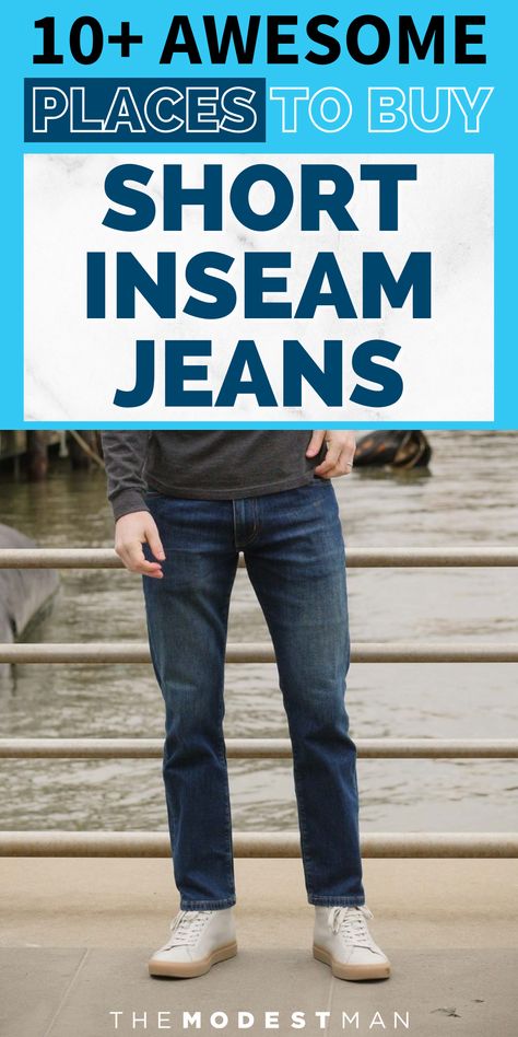 Mens Shoes For Jeans, Jeans For Short, Mens Jeans Guide, Stocky Men, Mean Jean, How To Wear Jeans, Mens Jeans Fit, Jean Fashion, Fashion Tips For Men