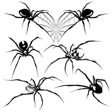 Spider Tattoo Placement, Emo Designs, Anniversary Tattoo, Black Line Tattoo, Spiderman Tattoo, Emo Tattoos, Spider Web Tattoo, Tattoo Placements, Goth Tattoo