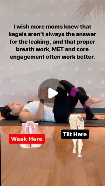 Anabelen Aranton, PT on Instagram: "It's not just about Kegel exercises but...; focus instead on engaging your core and improving pelvic alignment.

Are you tired of kegels not quite doing the trick for pelvic floor issues?
 Let's work on balancing those hips and strengthening the muscles that may be causing the imbalance.

It's time to mix things up with muscle energy techniques! (MET) With proper breath work, engaging your core, and maintaining a neutral spine, you can target those deep pelvic muscles in a whole new way.
could feel where the tilting

Lateral pelvic tilt causing you grief with weak core back and bladder ?

How to assess where is your tilt ?
The line between your hands should be parallel to the ground, rather than tilted up or down. If the line isn't parallel, you may have Lateral Pelvic Tilt, Weak Core, Pelvic Muscles, July Challenge, Breath Work, Pelvic Floor Dysfunction, Pelvic Tilt, Kegel Exercise, Pelvic Floor