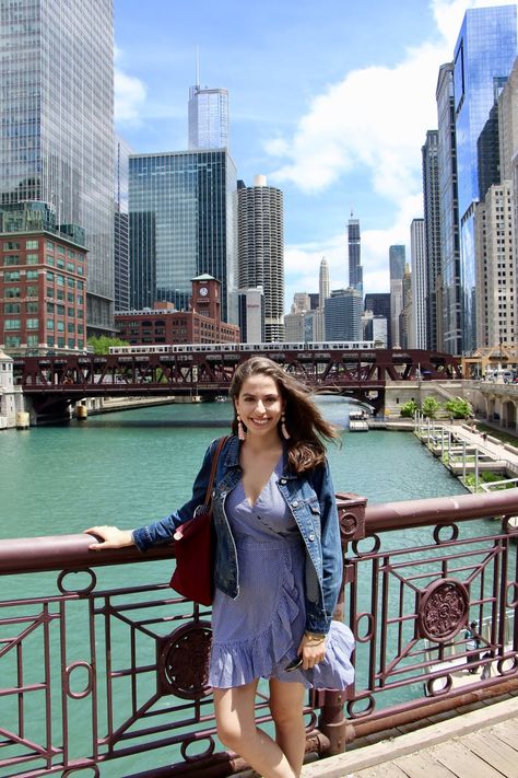 How to Spend 3 Days in Chicago Chicago Fits Spring, Chicago Trip Outfit Summer, Chicago September Outfit, Chicago Fits Summer, Chicago Spring Outfits, Outfits For Chicago, Chicago Outfit Summer, Chicago Summer Outfit, Trip Outfit Summer