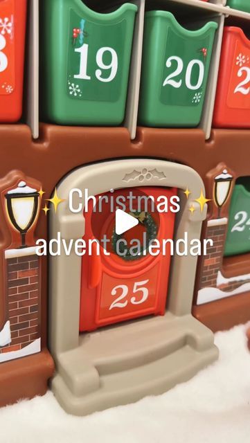 Elaina Zinke on Instagram: "Found the CUTEST Christmas advent calendar that actually fits all the little surprises! **Comment ADVENT to get a link (as well as a link to the nativity play set and other Christmas surprises I used) 🎄🎅🏻

**Also linked in my Amazon Storefront (in my bio) under “Christmas Advent”🎄🎅🏻

#adventcalendar #christmasadvent #christmasadventcalendar #step2 #christmaswithkids #momhacks #amazonfinds #amazonchristmas" Advent Calendar Ideas For Kids, Nativity Play, Nativity Advent Calendar, Amazon Christmas, Christmas Surprise, The Nativity, Amazon Storefront, Christmas Advent Calendar, Play Set