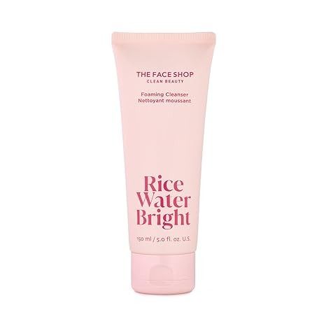 Rice Water Bright, Gentle Face Wash, Face Beat Makeup, Round Face Makeup, Foaming Facial Cleanser, Moisturizing Toner, Rice Water, Korean Skin Care, Skin Care Cleanser