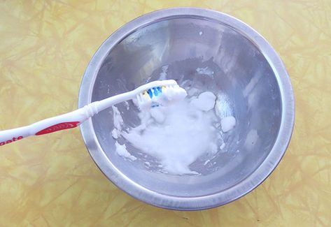 How to Make Baking Soda Paste Clean Baking Recipes, How To Clean Chacos, Baking Soda Cleaner, Nyc Coffee Shop, Baking Soda Water, Shoe Cleaner, Clean Baking, Coffee History, Cleaning Paste