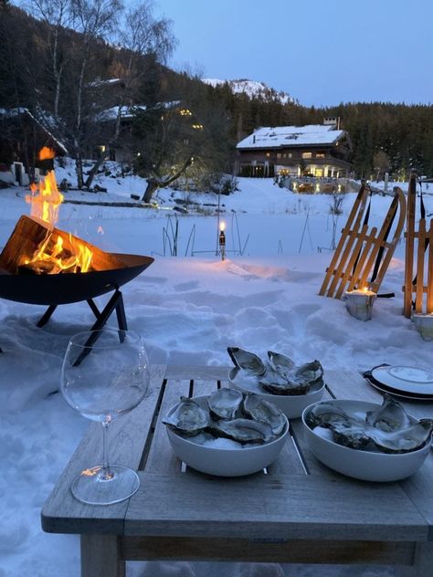 Don Perignon, Ski Trip Aesthetic, Mode Au Ski, Chalet Girl, Lodge Aesthetic, Luxury Ski Chalet, Snow Trip, Luxury Winter, Ski Vacation