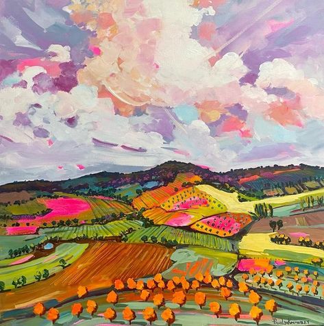 Polly Kimmorley on Instagram: "“Now 🔴SOLD Enjoy The Wine” 1mx1m DM for details . Visiting my daughter in Orange, inspired me to work on a small series of vineyards, l enjoyed working on this colourful happy piece. . . . #art #newart #framedart #studio #vineyard #wine #winelovers #landscapes #landscape_lovers #orange #australia #artcollectors #interiordesigner #artforthehome #afordableart #arttobuy #colourful" Vineyard Watercolor Painting, Vineyard Watercolor, Abstract Vineyard Painting, Vineyard Artwork, Vineyard Art, Surf Painting, Dream Painting, Impressionist Landscape, Diy Watercolor Painting