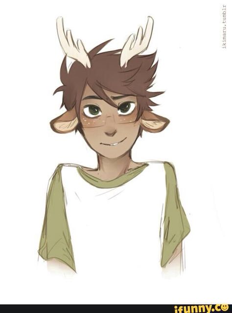 Human Deer Character Design, Deer Oc Human, Deer Hybrid Human, Deer Oc, Lights Over The City, Expressions Drawing, Male Ocs, Mythical Creature Art, Creature Ideas