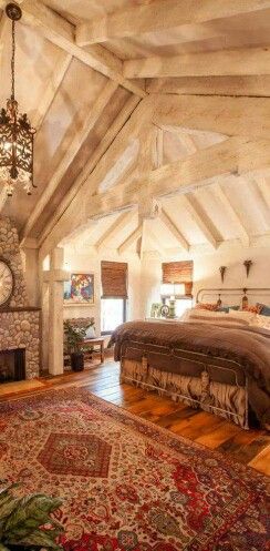 Rustic Bedrooms, Rustic Bedroom Design, Oak Flooring, Traditional Bedroom, Rustic Bedroom, Dream Rooms, Beautiful Bedrooms, Dream House Decor, Casas De Ensueño