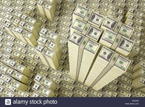 Download this stock image: Piles of Dollar bills - F257EH from Alamy's library of millions of high resolution stock photos, illustrations and vectors. Mood Pics Money, Dollar Usa, Accomplishing Goals, Cute Owls Wallpaper, Financial Motivation, Money Notes, Best Nature Wallpapers, Money Stacks, Gold Money