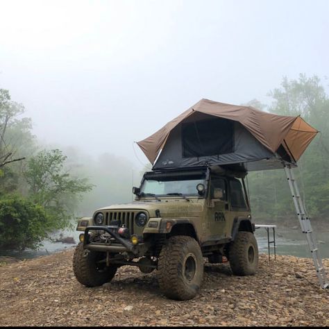 Wrangler Camping, Jeep Tent, Jeep Wrangler Camping, Jeep Overland, Rooftop Tents, 2 Door Jeep, Two Door Jeep Wrangler, Jeep Sahara, Jeep Gear