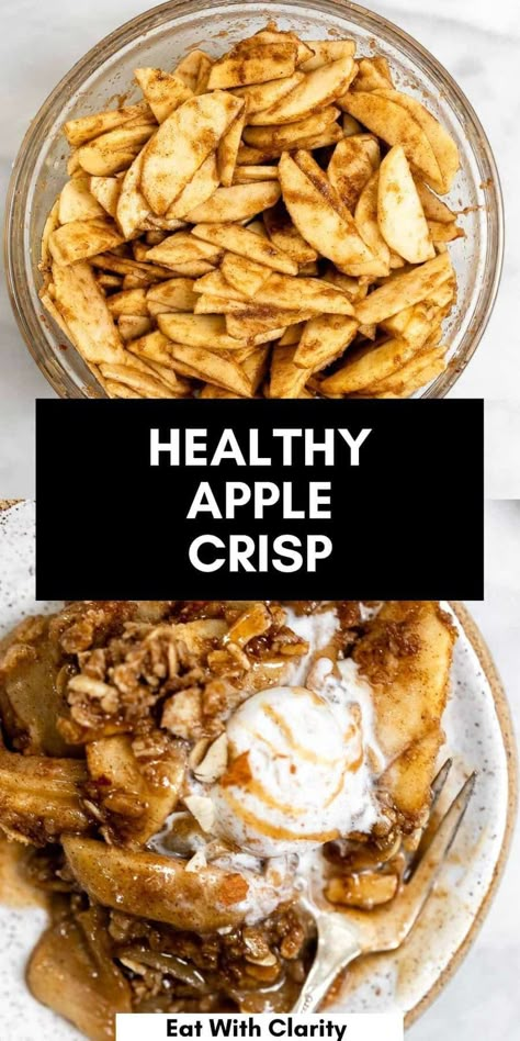 Apple Crisp Recipe Healthy, Turkey Desserts, Healthy Thanksgiving Desserts, Healthy Fall Desserts, Vegan Apple Crisp, Healthy Apple Crumble, Best Apple Crisp Recipe, Healthy Apple Crisp, Gluten Free Apple Crisp