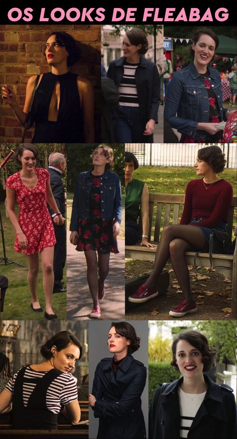 Fleabag Style, Phoebe Waller Bridge Hair, Phoebe Waller-bridge, Phoebe Waller Bridge Style, Flea Bag, Green Halloween, Movie Inspired Outfits, Looking Dapper, Fantasias Halloween