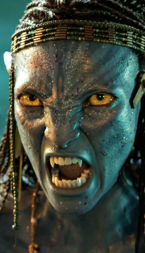 Neytiri Hiss, Avatar Neytiri, Avatar Tattoo, Avatar Poster, Blue People, Avatar 1, Avatar James Cameron, Avatar Films, Make Avatar