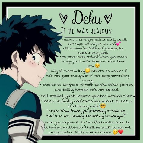 Jealous Boyfriend, Types Of Boyfriends, Anime Siblings, Anime Head, Book Writing Inspiration, Hottest Anime Characters, My Hero Academia Shouto, Cute Love Stories, My Hero Academia Memes