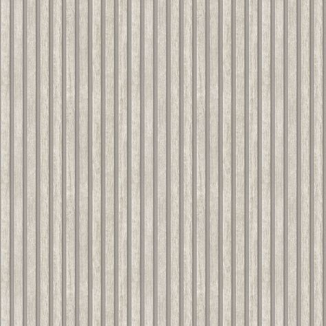 A stylish wood effect design with slats or batons of wood evenly placed on a lightly textured hessian weave effect background. Shown in the Silver Grey colourway. The design has been created not to have a pattern repeat so can be hung as a free match. Silver Grey Wallpaper, Grey Wood Texture, Material Wallpaper, Wallpaper Off White, White Wood Texture, Albany Wallpaper, Stripped Wallpaper, Concrete Bricks, Concrete Texture