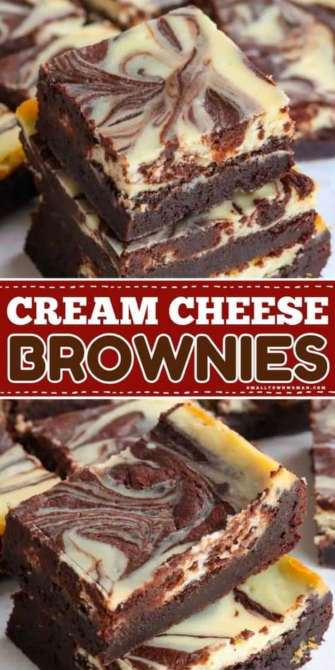 These are the best cream cheese brownies you won't miss for your Valentine's Day dessert ideas! An easy brownie recipe from scratch with a rich fudgy chocolate base and a creamy cheesecake swirl. What's not to love? Brownies Cream Cheese Swirl, Cream Cheese Fudge Brownies, Small Batch Cream Cheese Brownies, Chocolate Based Desserts, Dessert With Cream Cheese Easy, Chocolate Cream Cheese Brownies, Brownie And Cream Cheese Recipes, Brownies With Cream Cheese Swirl, Crème Cheese Recipes