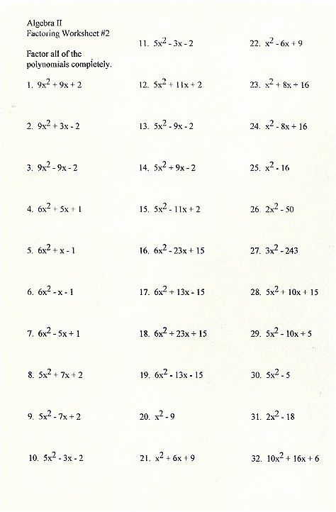 Factoring Trinomials Activity, Factoring Trinomials, Factoring Quadratics, Factoring Polynomials, Solving Quadratic Equations, Learning Mathematics, Algebra Worksheets, Maths Algebra, Classroom Tools