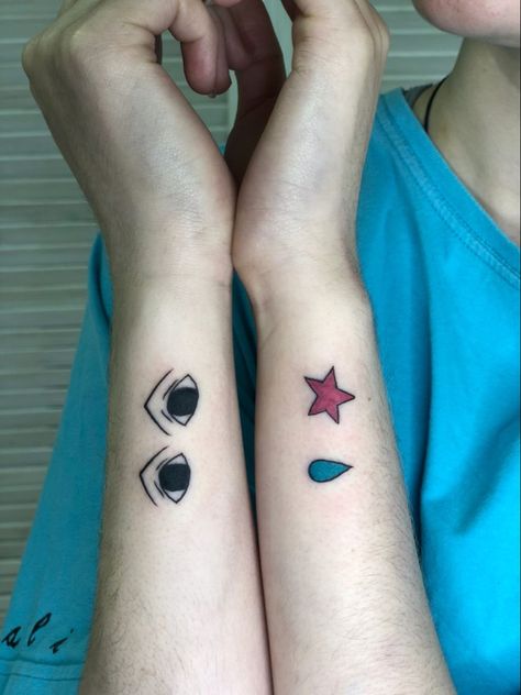 Illumi Zoldyck Tattoo, Matching Hunter X Hunter Tattoos, Illumi Tattoo, Valorant Tattoo Ideas, Hisoka Makeup, Valorant Tattoo, Hxh Tattoo Ideas, Hisoka Tattoo, Hxh Tattoo