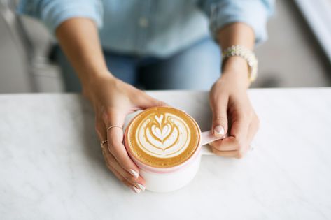 What Happens When You Stop Drinking Caffeine? | POPSUGAR Fitness Make Almond Milk, Pumpkin Spiced Latte Recipe, Coffee Menu, Coffee Benefits, Coffee Plant, Latte Recipe, Nutrient Dense Food, Pumpkin Flavor, Sleep Tips