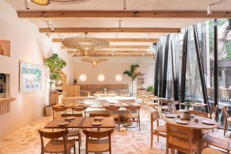 Milk Beach, Soho - Australian restaurant Australian Restaurant, London Beach, Restaurant In London, Dinner Reservations, Beach Restaurant, Rose House, Dining Restaurant, Dining Experience, Lunches And Dinners