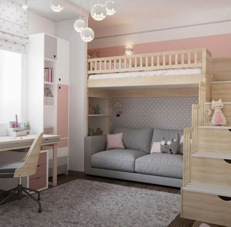 Zen Room Ideas Bedrooms, Girls Loft Bed, Kids Loft Beds, Zen Room, Girl Bedroom Designs, Small Room Design, Teen Bedroom Decor, Room Design Bedroom, Girl Bedroom Decor