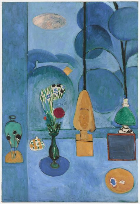 Henri Matisse, Blaues Fenster Louis Vuitton Art, Brett Whiteley, Degenerate Art, Blue Vases, Matisse Paintings, Blue Window, Inside Art, Picasso Paintings, Art News